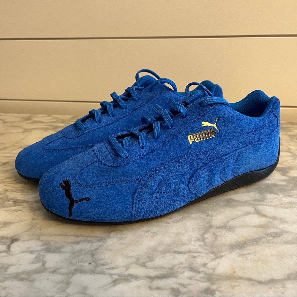 New Puma speedcat blue suede shoes